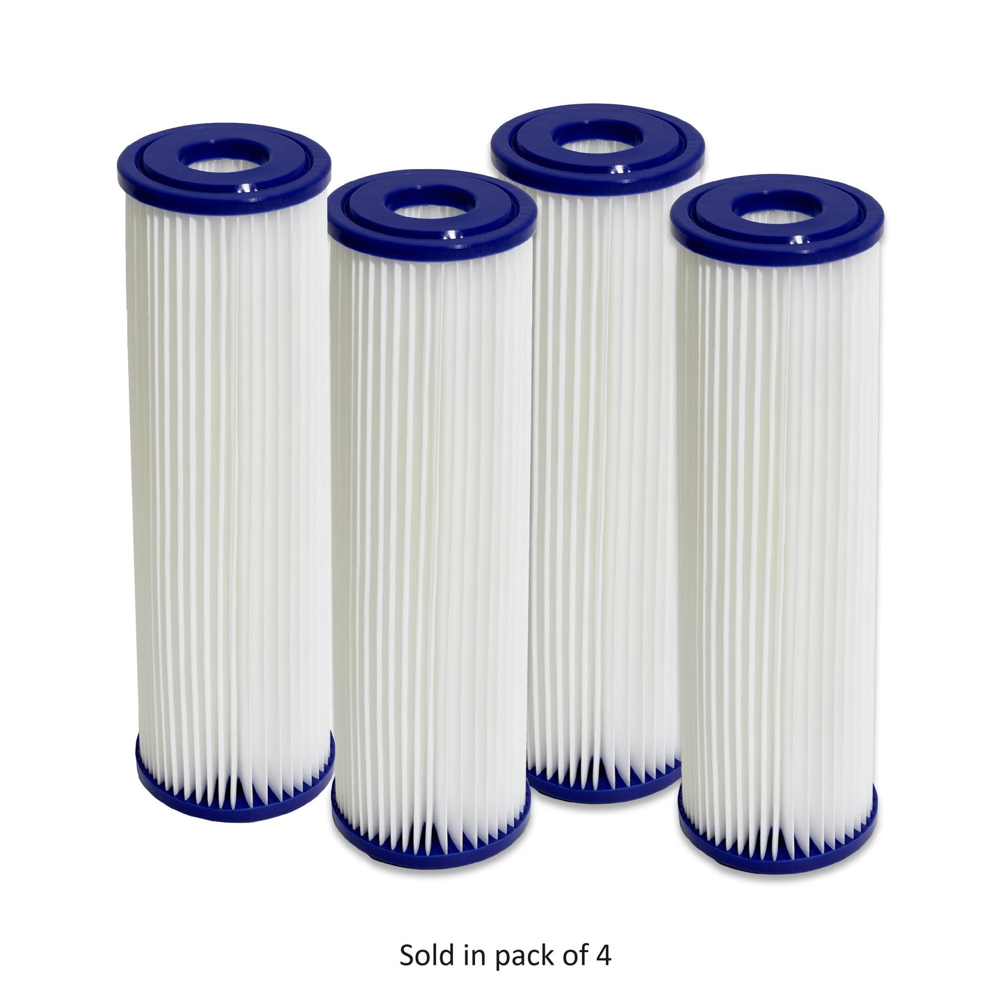DCT 10" × 2.5" 20-Micron Replacement Filters — 4 Pack