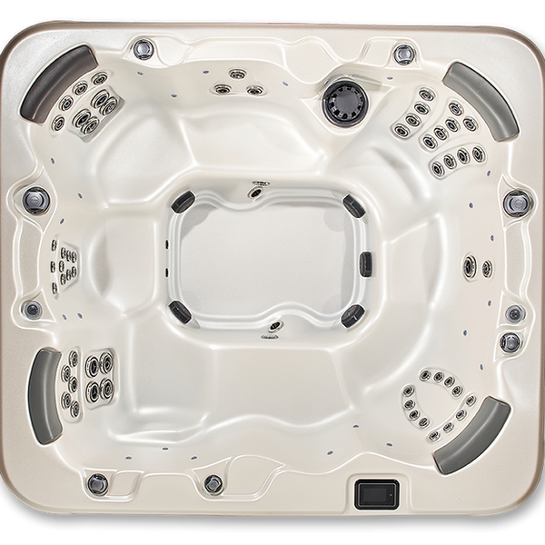 Alpine Hot Tub - Spacious 7-Person Therapy Experience with Elegant Design
