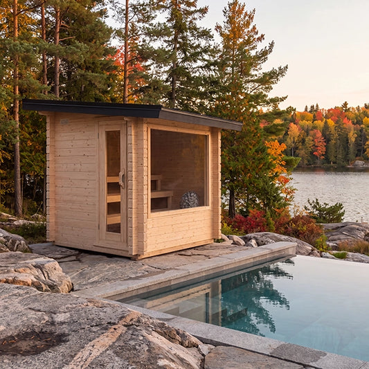 Canadian Timber Avalon Sauna – Eastern White Cedar | LeisureCraft 610000