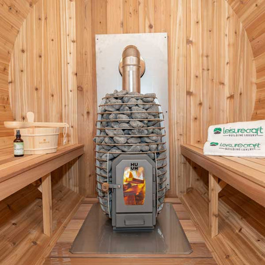 Insulated Chimney Set with Elbow - Side Exit