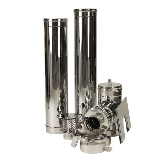Insulated Chimney Set - Side Exit