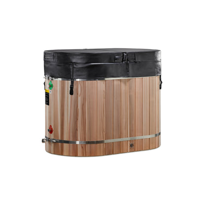 DCT Oval Barrel Cold Plunge Tub (50)")- Pacific Cedar