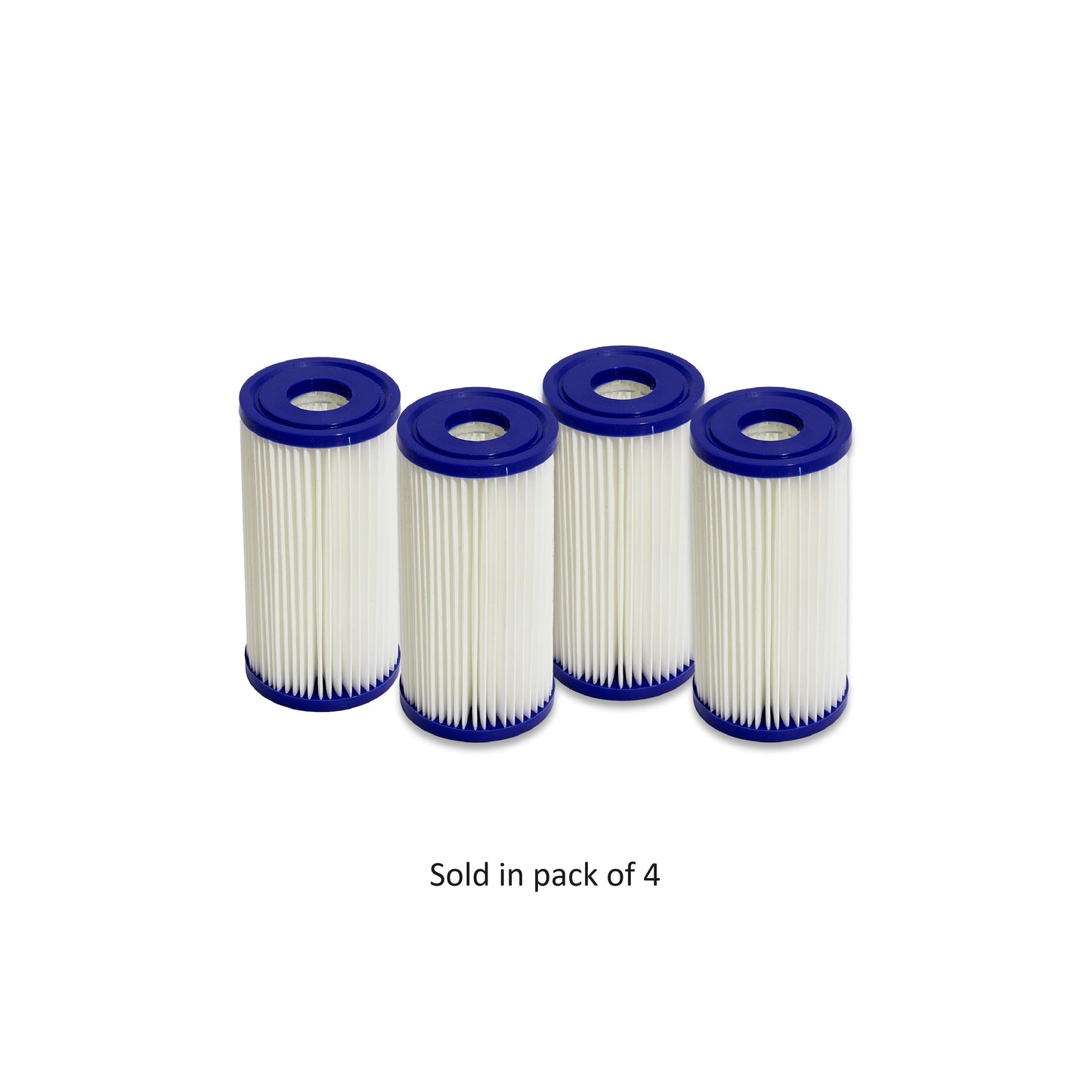 DCT 5" × 2.5" 20-Micron Replacement Filters — 4 Pack