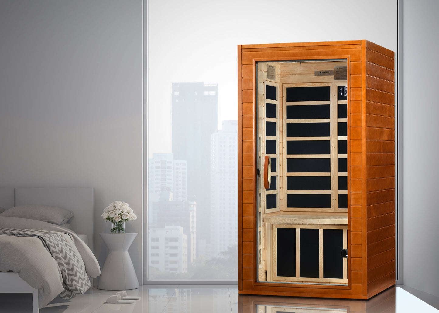 Dynamic "Avila" 1-2 Person Low EMF FAR IR Sauna