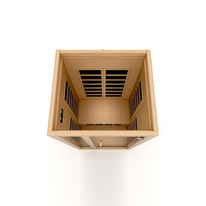 Dynamic “Gracia” 1–2 Person Ultra Low EMF FAR Infrared Sauna