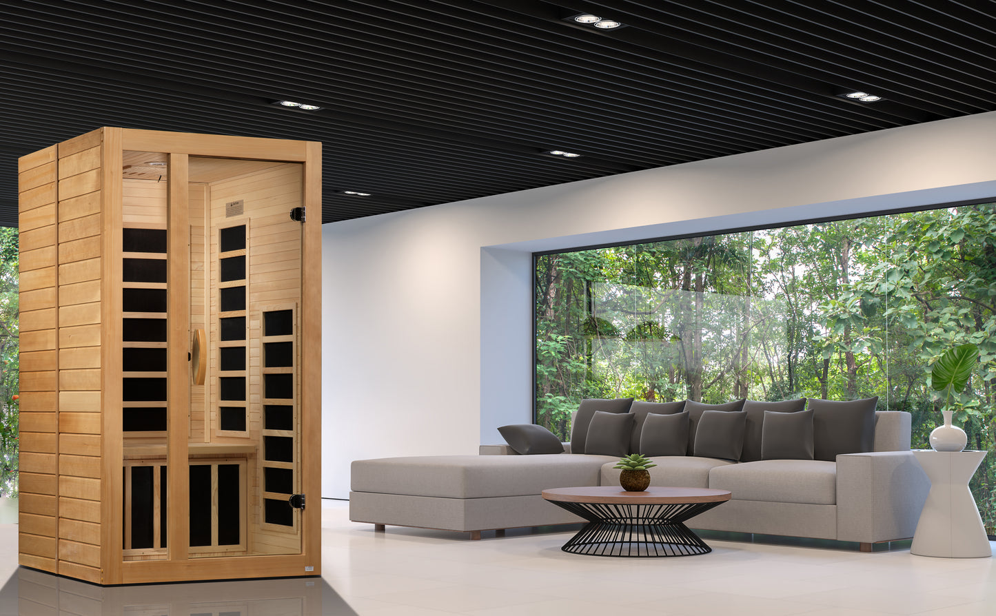 Dynamic “Gracia” 1–2 Person Ultra Low EMF FAR Infrared Sauna
