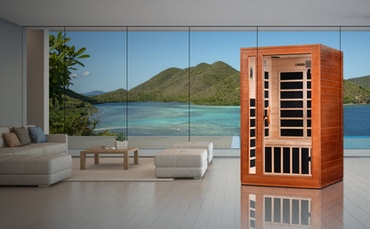 Dynamic “Cordoba” 2 Person Low EMF FAR Infrared Sauna (DYN-6203-01)