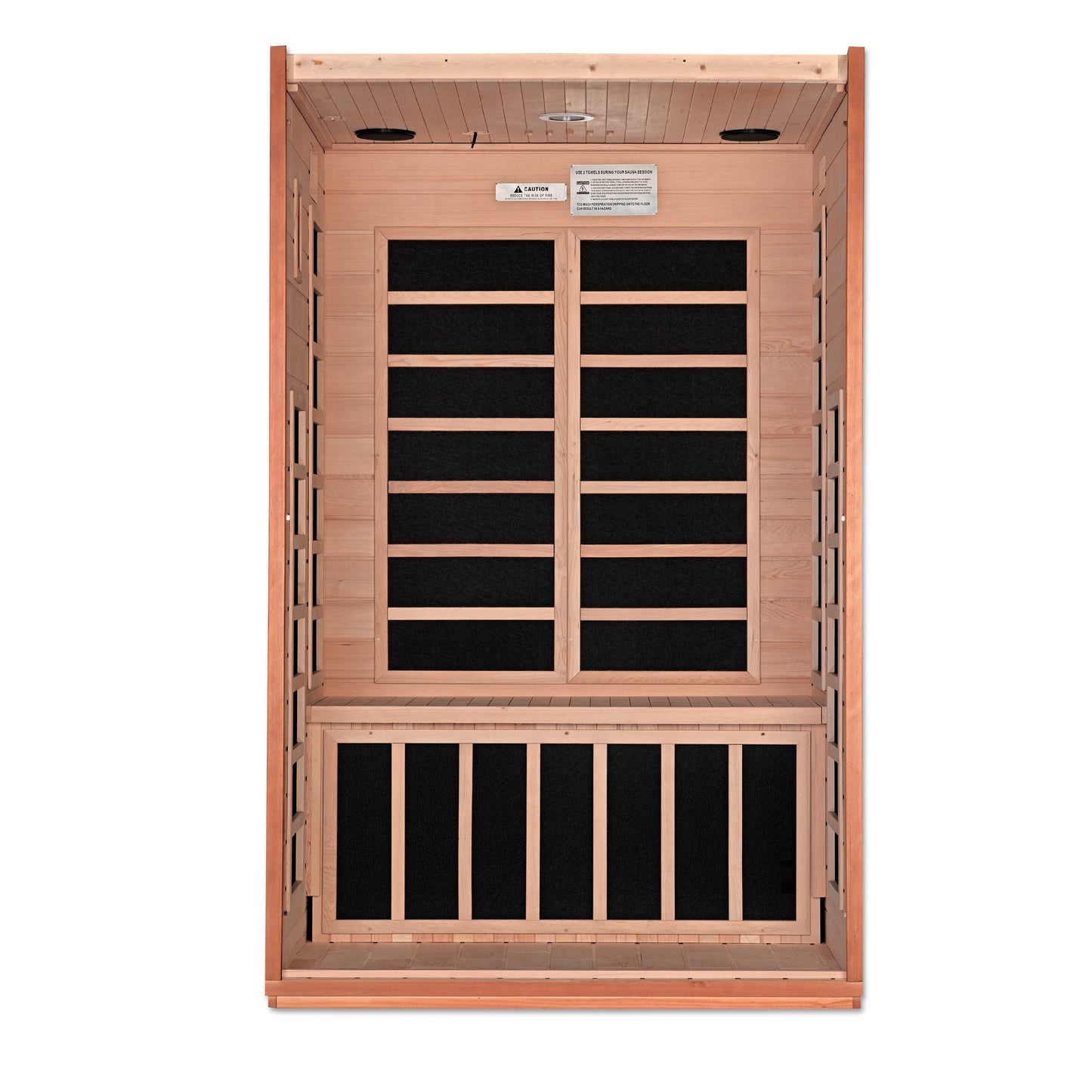 Dynamic “Cordoba” 2 Person Low EMF FAR Infrared Sauna (DYN-6203-01)