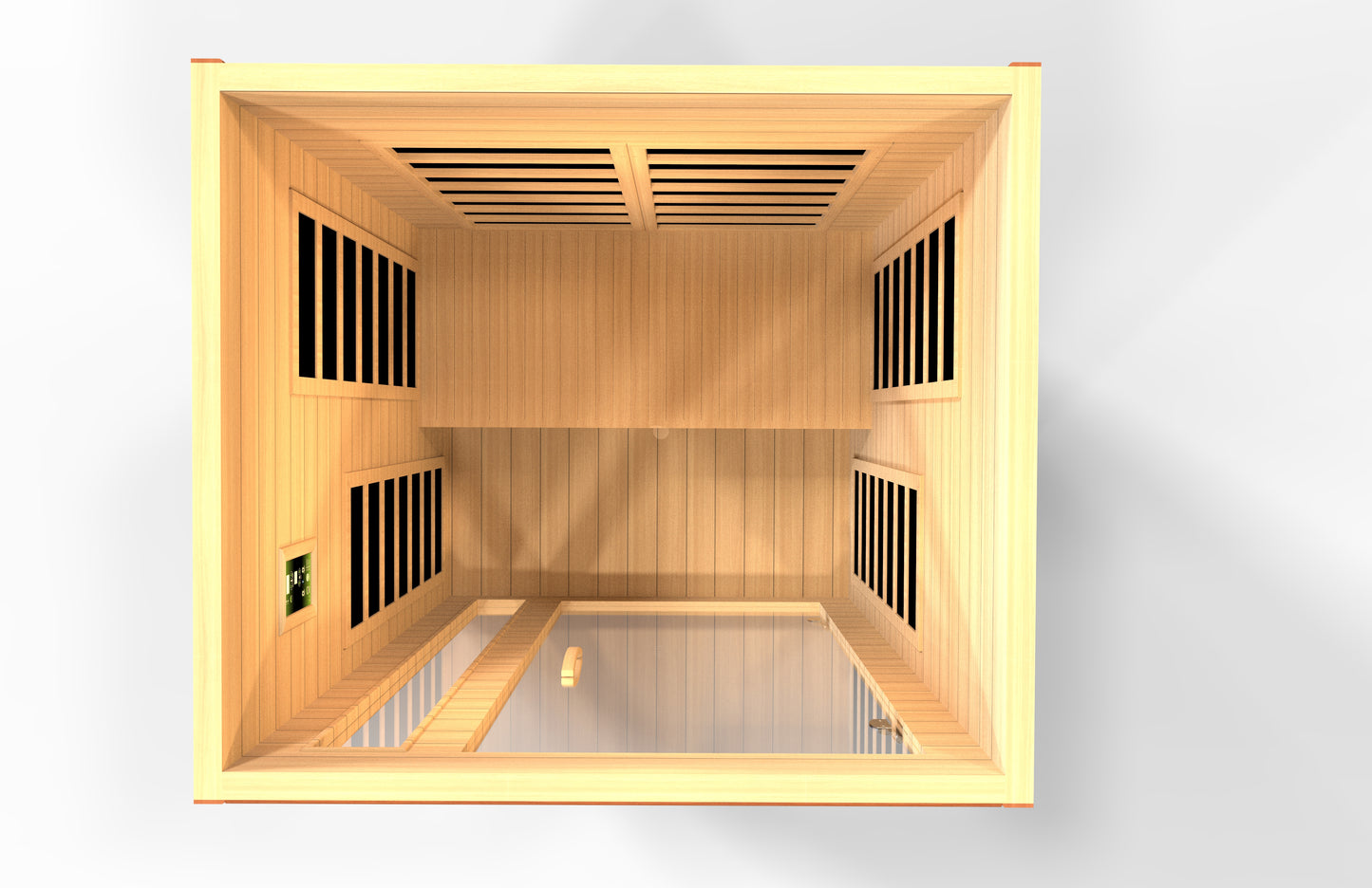 Dynamic “Cordoba” 2 Person Low EMF FAR Infrared Sauna (DYN-6203-01)