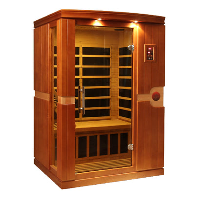 Dynamic “Venice” 2 Person Low EMF FAR Infrared Sauna (DYN-6210-01)