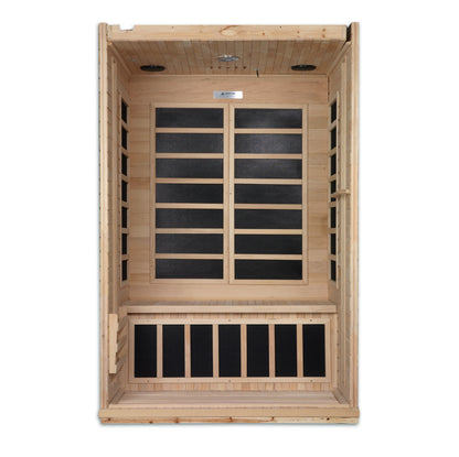 Dynamic “Venice” 2 Person Low EMF FAR Infrared Sauna (DYN-6210-01)