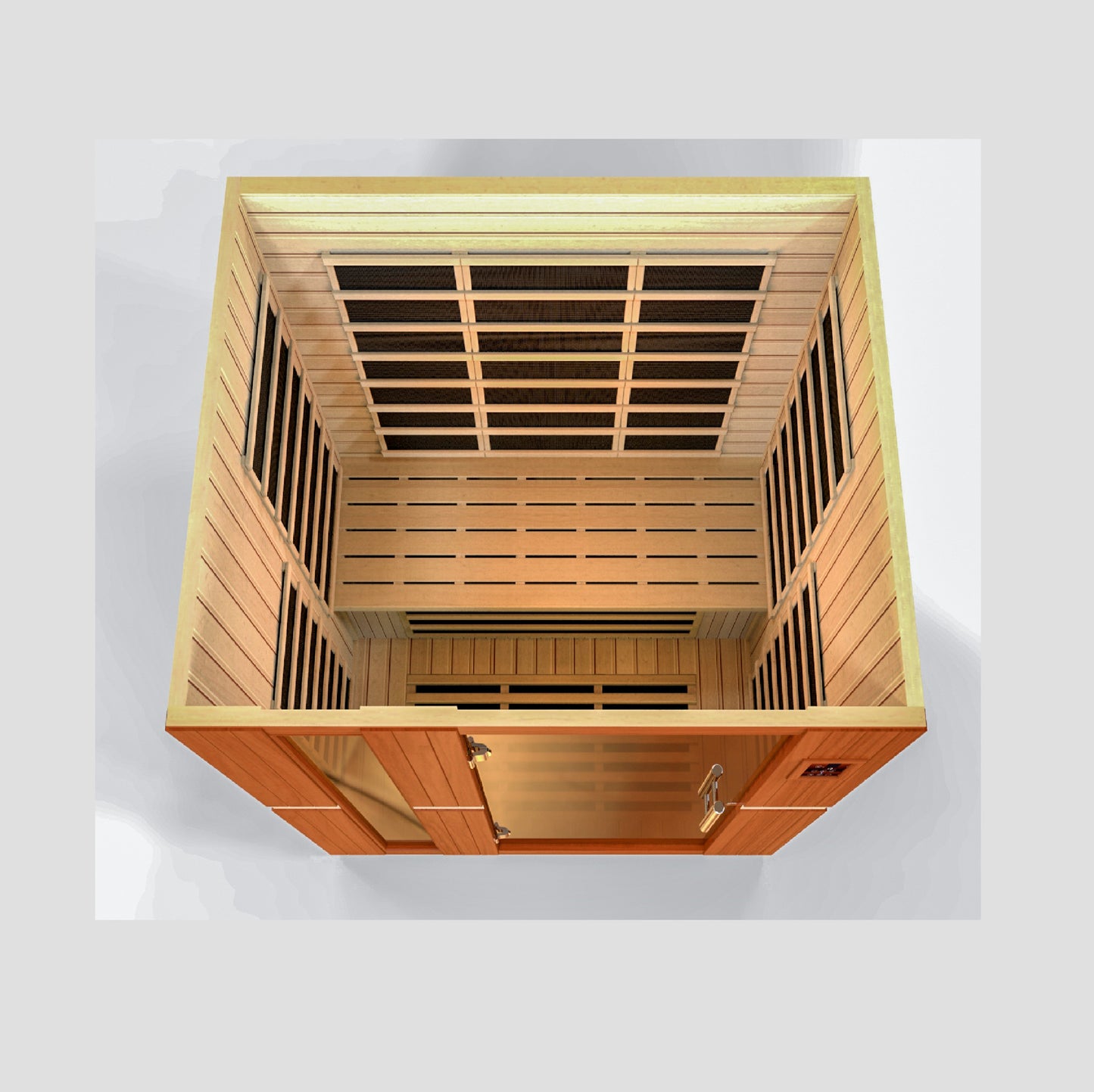 Dynamic “Lugano” 3 Person Low EMF FAR Infrared Sauna (DYN-6336-02)