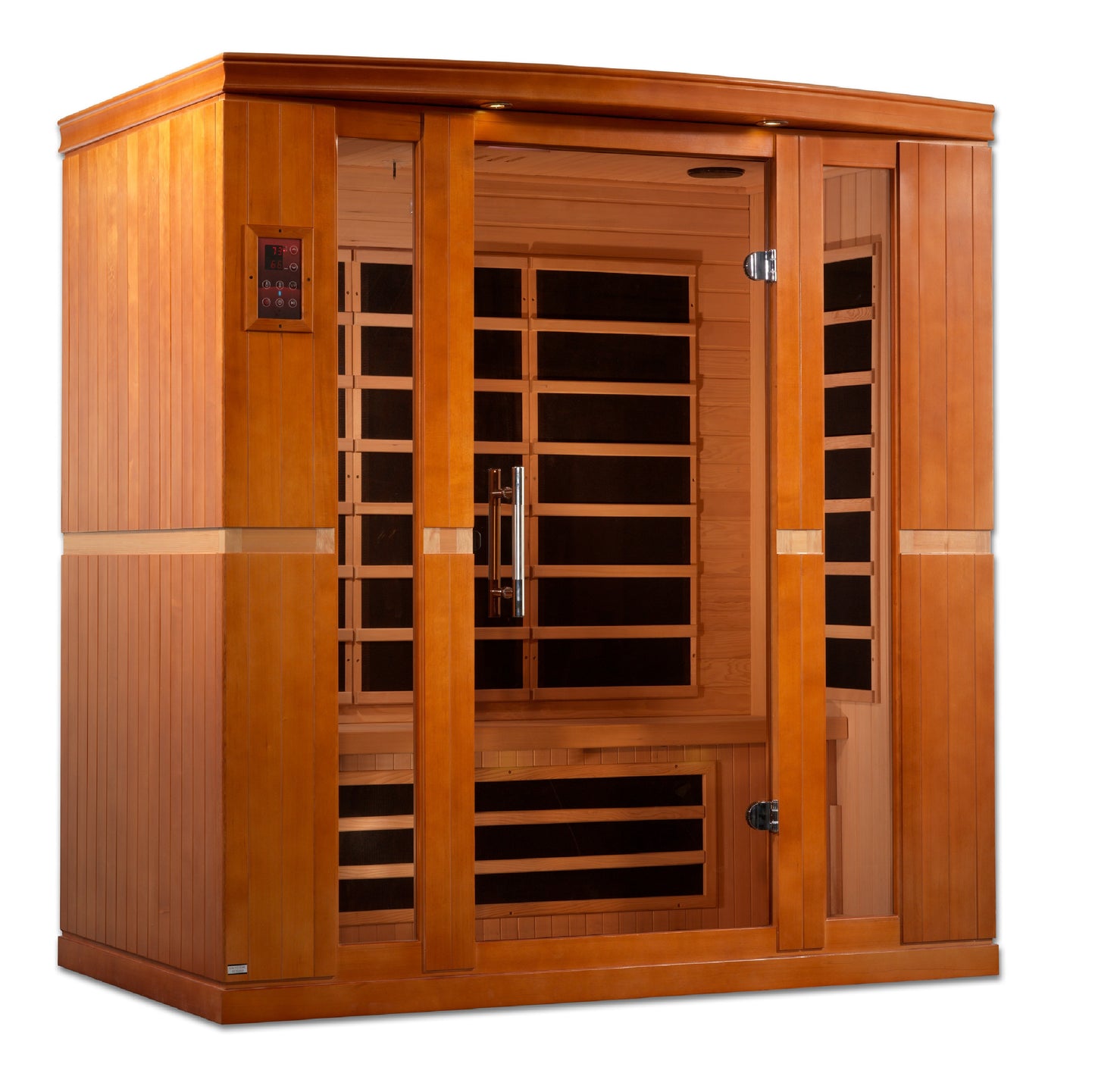 Dynamic “Bergamo” 4 Person Low EMF FAR Infrared Sauna (DYN-6440-01)