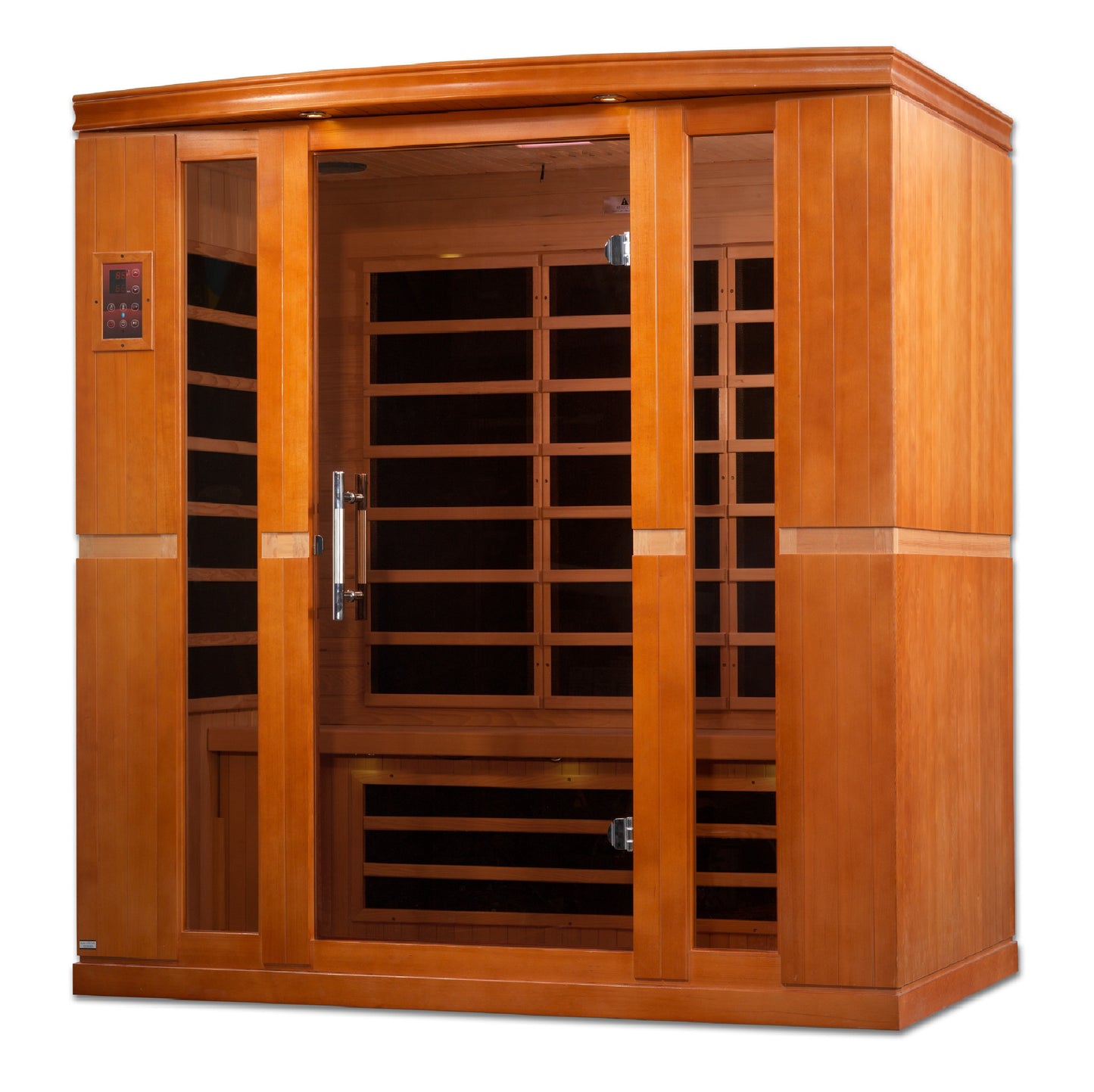 Dynamic “Bergamo” 4 Person Low EMF FAR Infrared Sauna (DYN-6440-01)