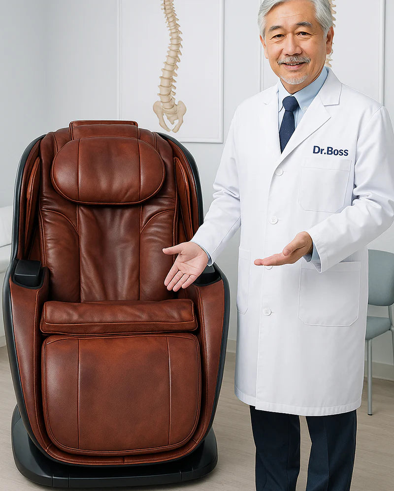 DR.BOSS® FJ-2025 ProWave 3-in-1 Wellness Massage Chair | Vertical Vibration, Zero Gravity & 3D Shiatsu Therapy