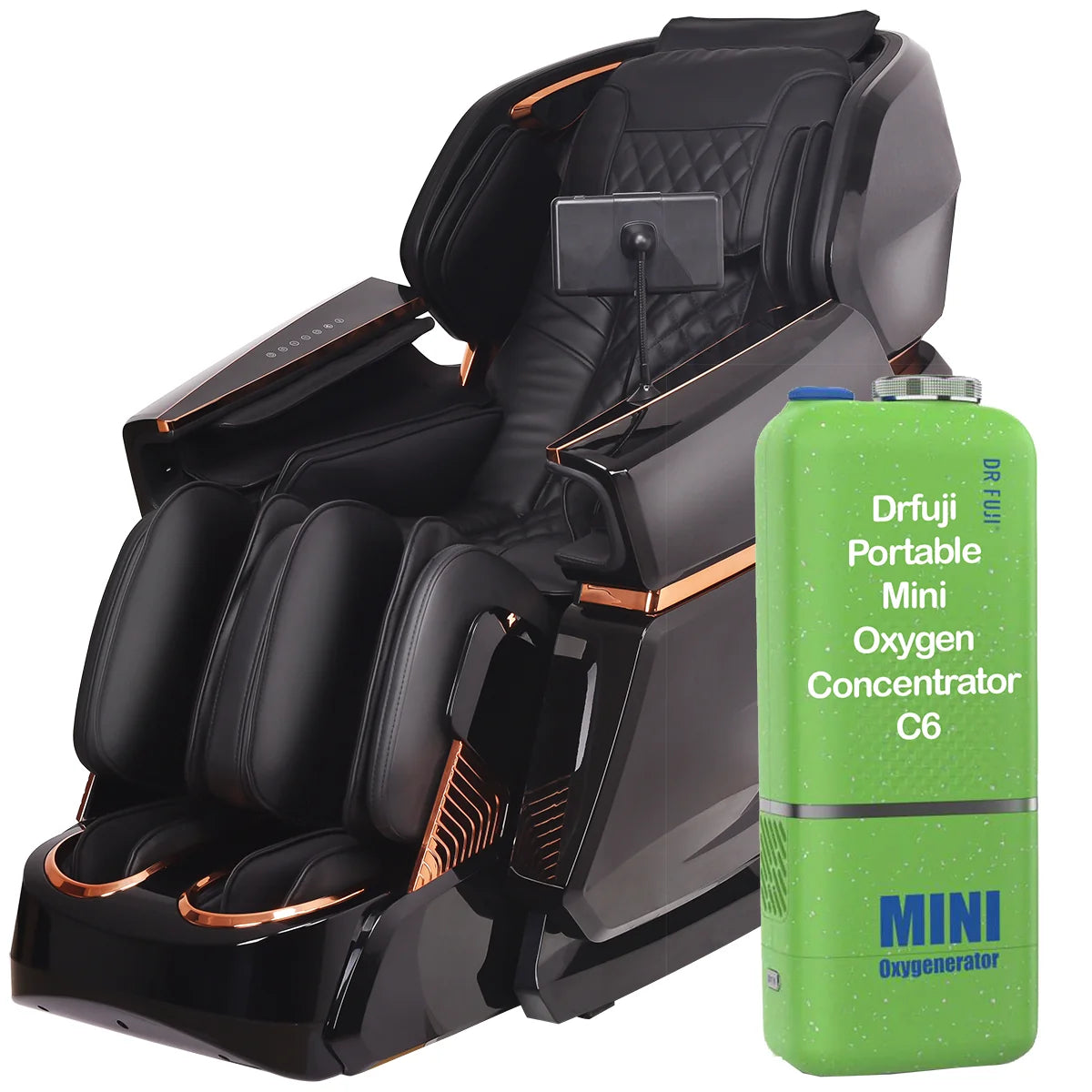 DR.BOSS® FJ-8500 Plus Rolls Royce AI 4D Luxury Massage Chair with Oxygen Therapy System