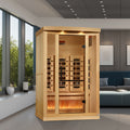 2 Person Full Spectrum Infrared Sauna with Himalayan Salt Bar (GDI-8020-03)