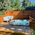 Alpine Hot Tub - Spacious 7-Person Therapy Experience with Elegant Design