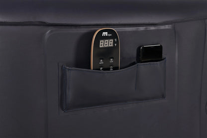 MSpa AURORA Inflatable Spa | 6-Person Portable Hot Tub with LED Lighting & M-ONE™ Auto Inflation