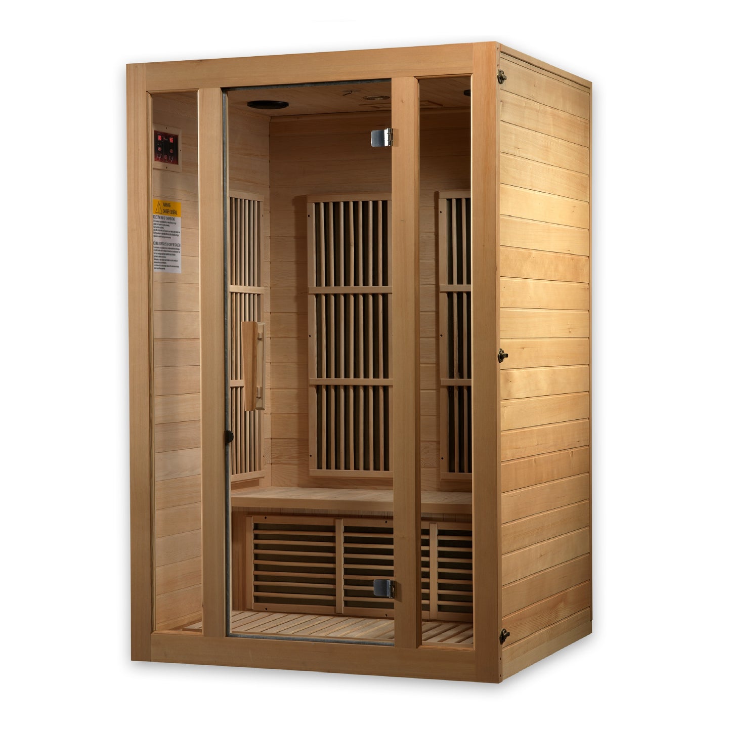 Maxxus “Seattle” 2 Person Low EMF FAR Infrared Sauna (MX-J206-01)
