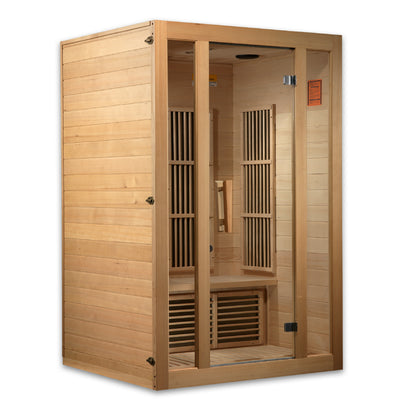 Maxxus “Seattle” 2 Person Low EMF FAR Infrared Sauna (MX-J206-01)
