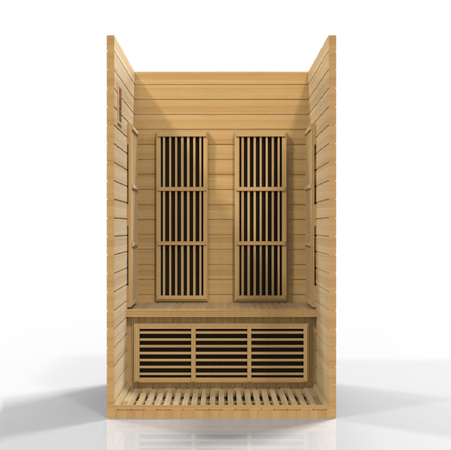 Maxxus “Seattle” 2 Person Low EMF FAR Infrared Sauna (MX-J206-01)