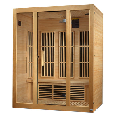 Maxxus “Bellevue” 3 Person Low EMF FAR Infrared Sauna (MX-J306-01)