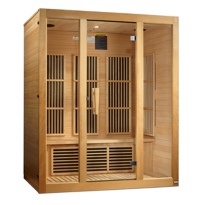 Maxxus “Bellevue” 3 Person Low EMF FAR Infrared Sauna (MX-J306-01)