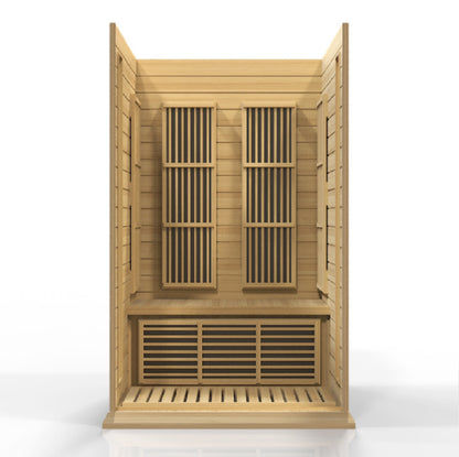 Maxxus “Toulouse” 2 Person Low EMF FAR Infrared Sauna (MX-K206-01)