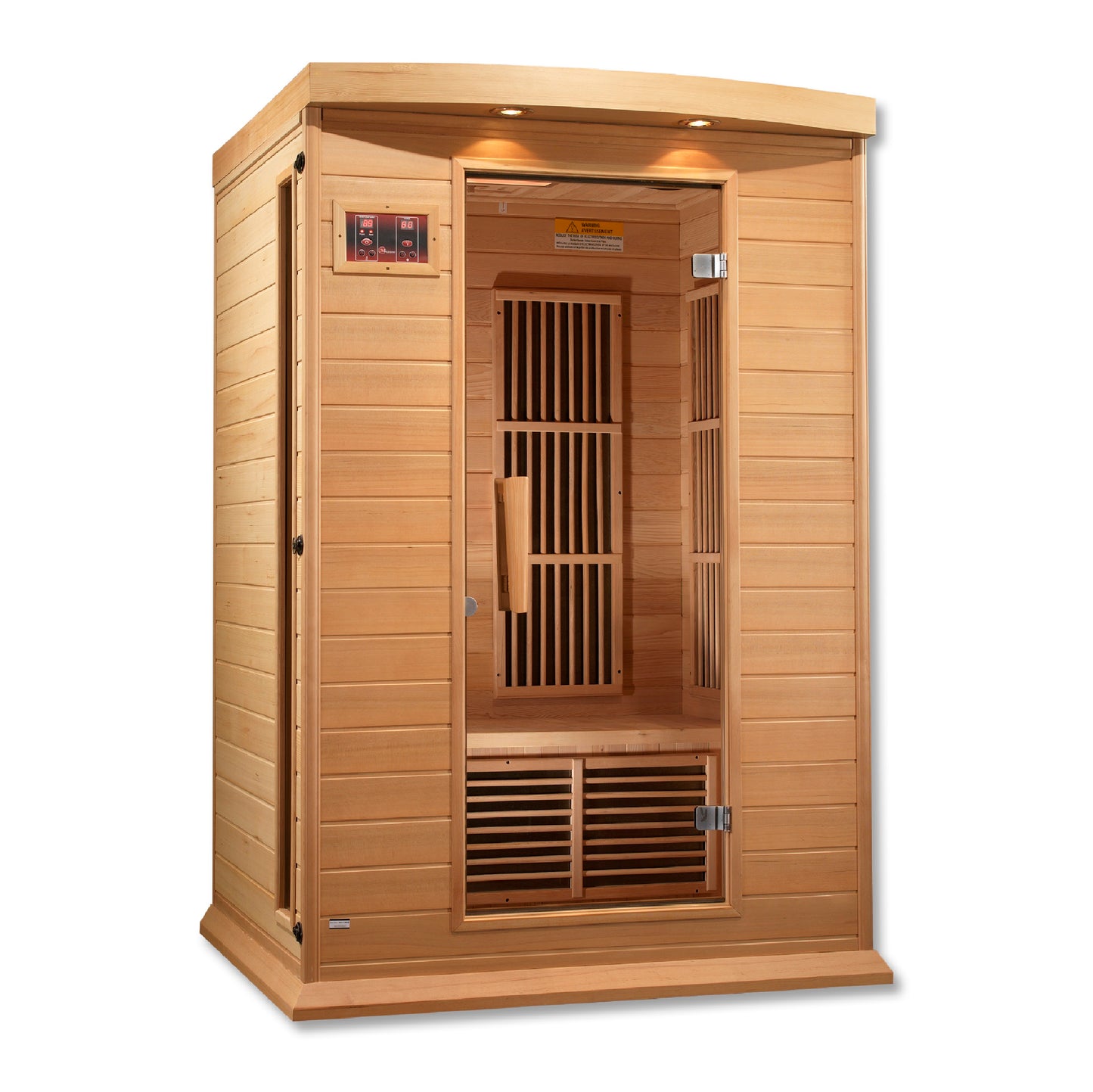 Maxxus “Toulouse” 2 Person Low EMF FAR Infrared Sauna (MX-K206-01)