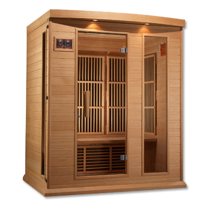Maxxus 3 Person Low EMF FAR Infrared Sauna (MX-K306-01)