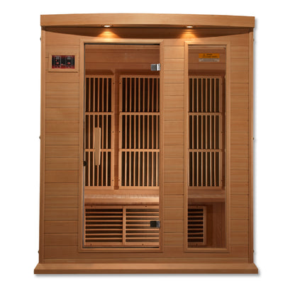 Maxxus 3 Person Low EMF FAR Infrared Sauna (MX-K306-01)