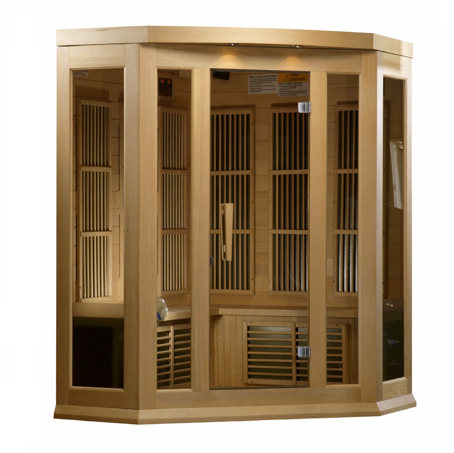 Maxxus 3 Person Low EMF FAR Infrared Sauna (MX-K356-01)