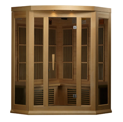 Maxxus 3 Person Low EMF FAR Infrared Sauna (MX-K356-01)
