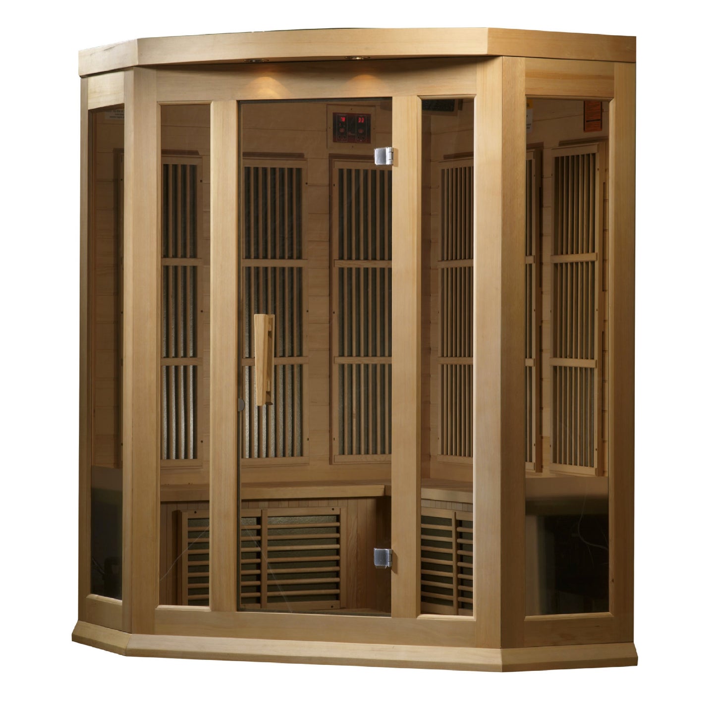 Maxxus 3 Person Low EMF FAR Infrared Sauna (MX-K356-01)