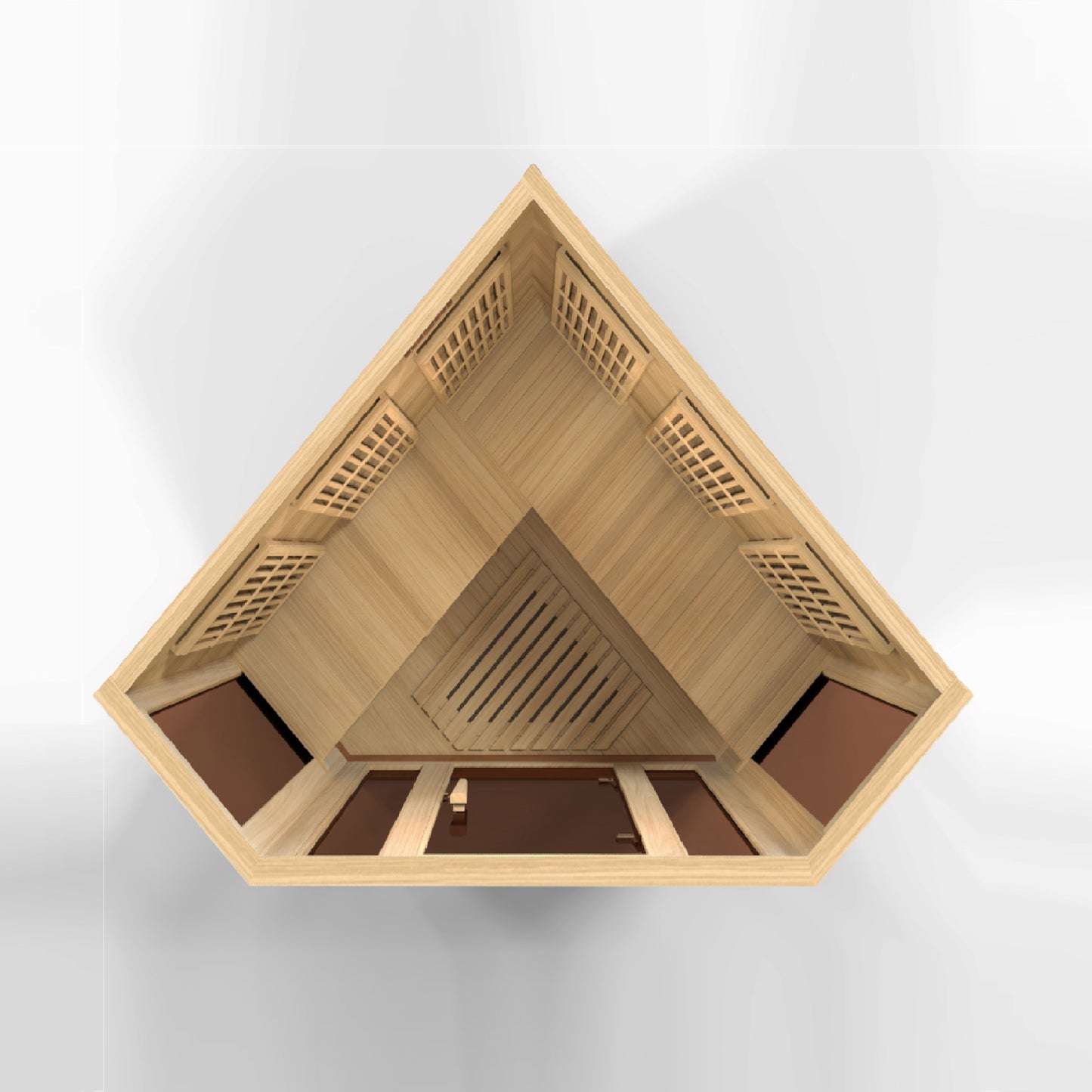 Maxxus 3 Person Low EMF FAR Infrared Sauna (MX-K356-01)