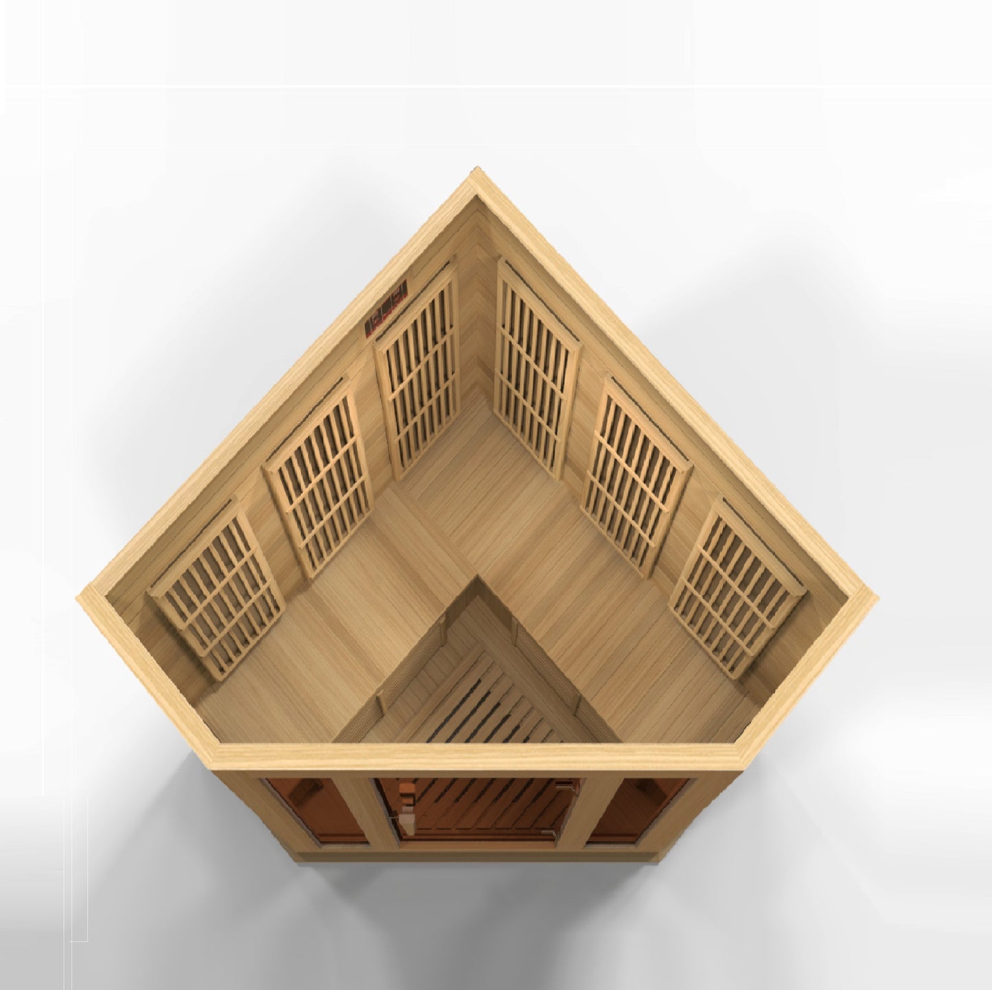 Maxxus 3 Person Low EMF FAR Infrared Sauna (MX-K356-01)