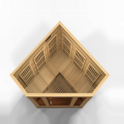 Maxxus 3 Person Low EMF FAR Infrared Sauna (MX-K356-01)