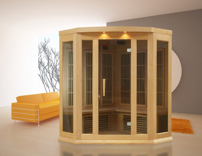 Maxxus 3 Person Low EMF FAR Infrared Sauna (MX-K356-01)
