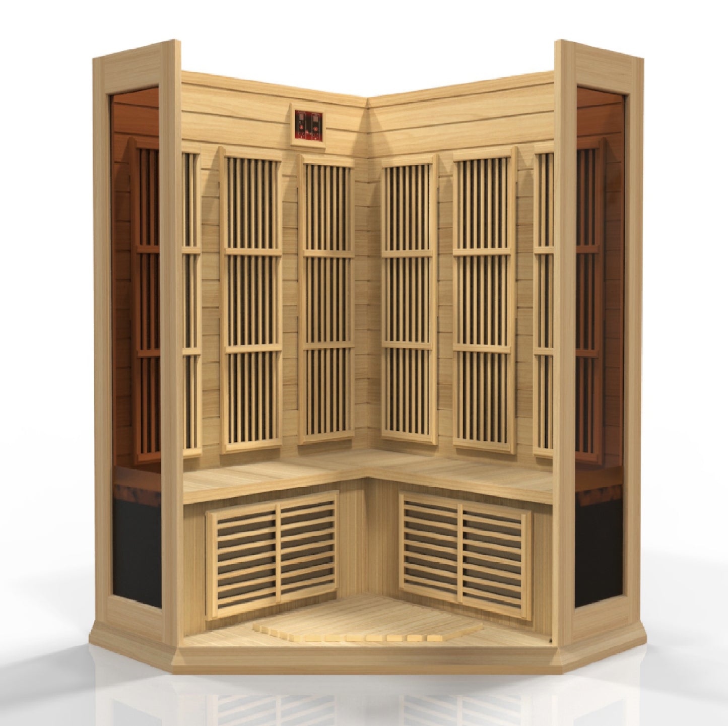 Maxxus 3 Person Low EMF FAR Infrared Sauna (MX-K356-01)