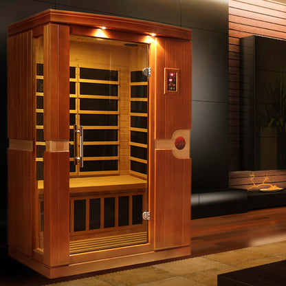Dynamic “Venice” 2 Person Low EMF FAR Infrared Sauna (DYN-6210-01)