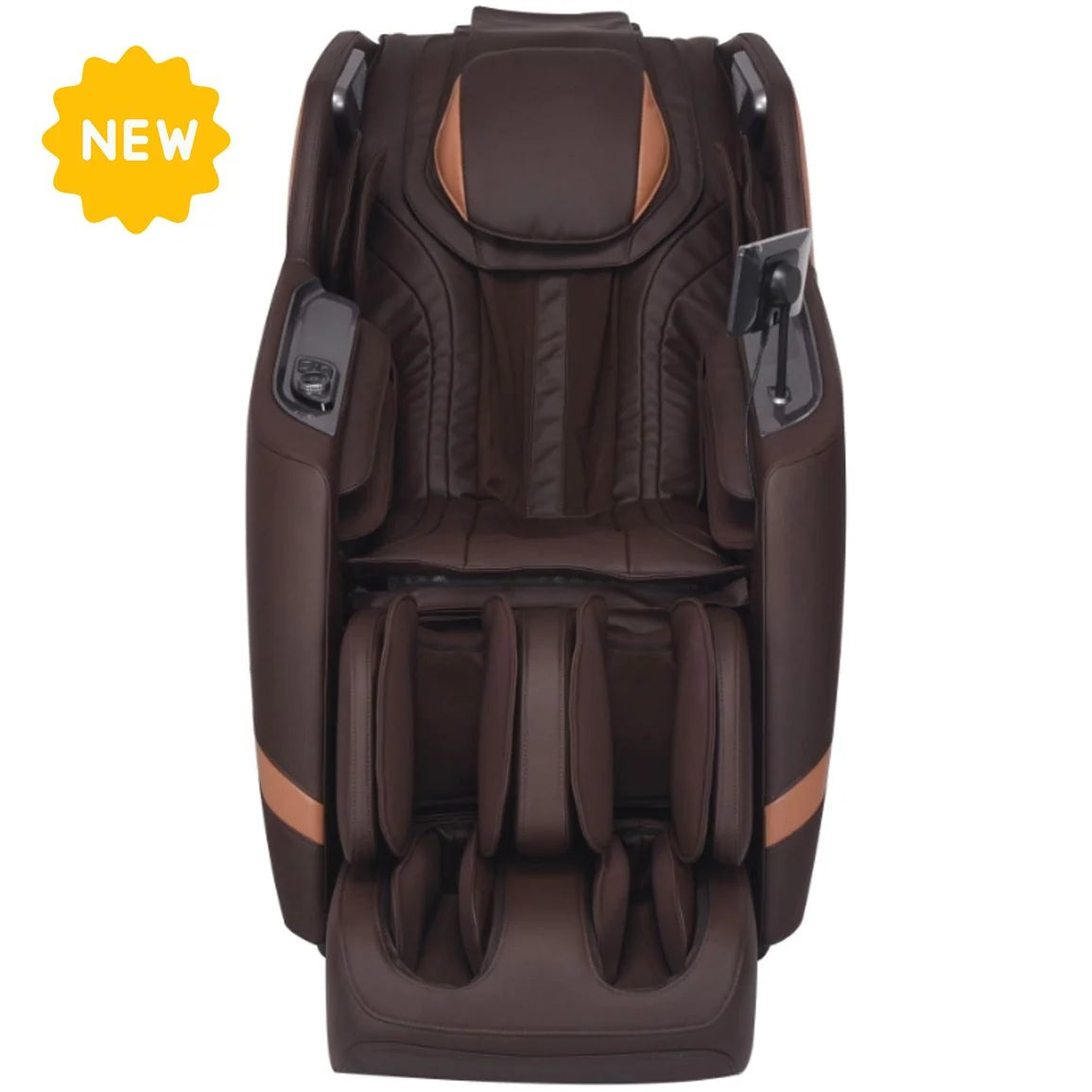 ASAHI® Super PRO X-007 3D Luxury Full Body Massage Chair with Brown / Gray / Beige