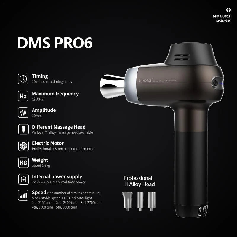 Dr.Fuji® DMS PRO6 Percussion Massage Device