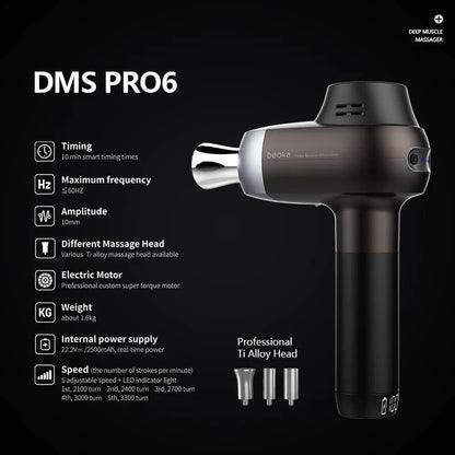 Dr.Fuji® DMS PRO6 Percussion Massage Device