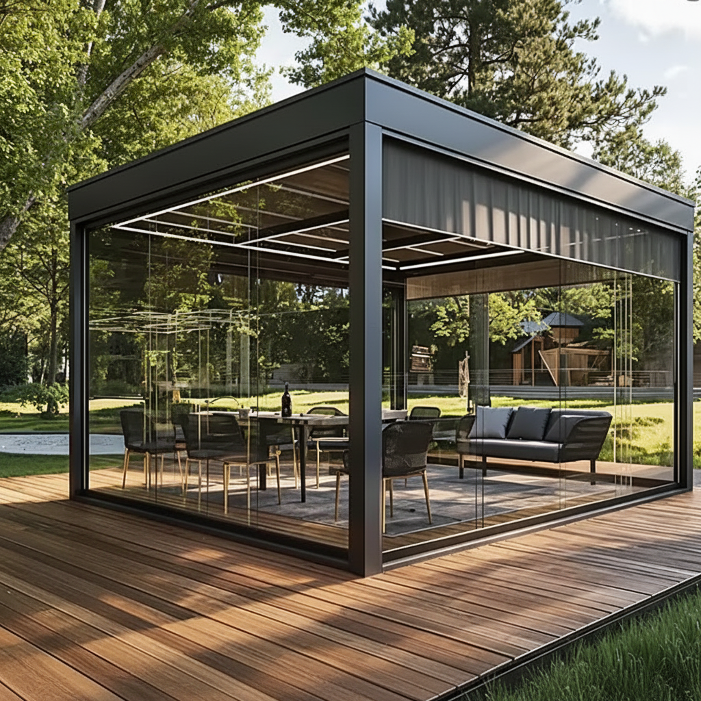 Solara Verona Glass Garden Solarium
