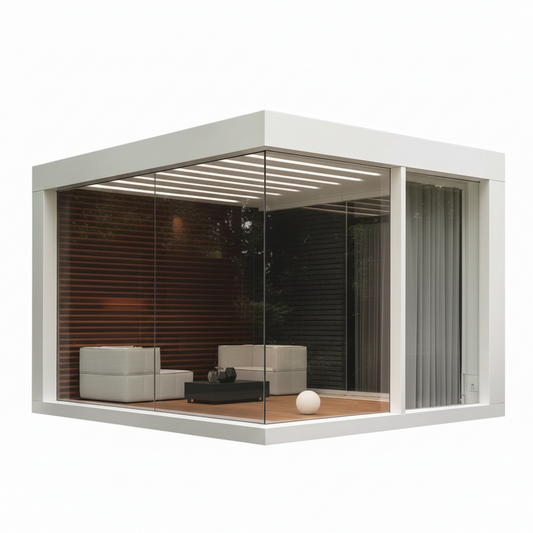 Solara Verona Glass Garden Solarium