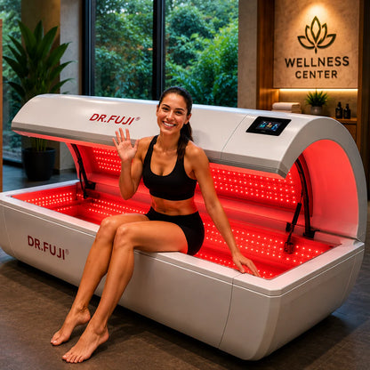 FJ-20061 Full Body LED Red Light Therapy Bed | Professional Photobiomodulation System