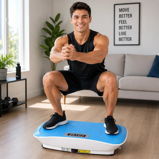 FJ-700 Whole Body Vibration Plate | Professional Full Body Wellness & Exercise Platform