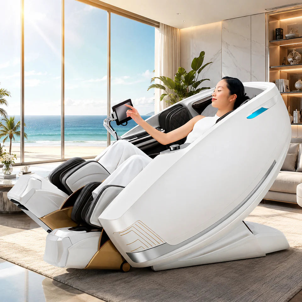 DR.BOSS® FJ-9000 Robot Therapeutic Massage Chair AI 4D Knee Recovery