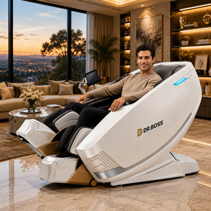DR.BOSS® FJ-9000 Robot Therapeutic Massage Chair AI 4D Knee Recovery